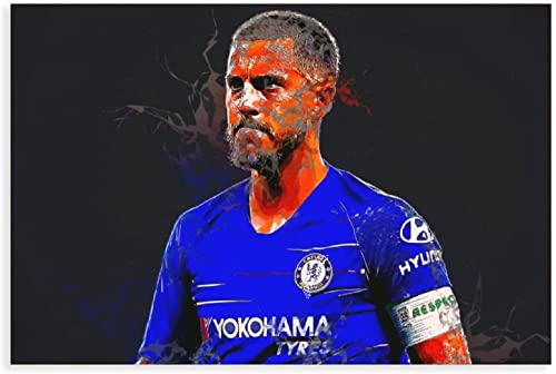 1000-teiliges Puzzle für Erwachsene und Kinder, internationaler Fußballspieler Eden Hazard (4), Lernspiel, Spielzeug, Holzpuzzle, 38 x 26 cm von DZOEU