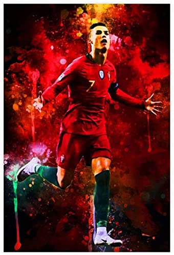 1000-teiliges Puzzle für Fußballer Cristiano Ronaldo, Sport (47), Puzzle für Erwachsene und Kinder, Lernspielzeug, 38 x 26 cm von DZOEU