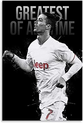 1000-teiliges Puzzle für Fußballspieler Cristiano Ronaldo, Star-Poster (10), Puzzle für Erwachsene und Kinder, Lernspielzeug, 52 x 38 cm von DZOEU