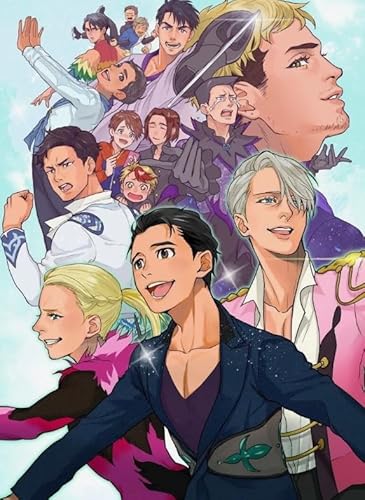 2000 Teile Japanisches Anime-Poster „Yuri!!! On Ice“ Puzzle für Lernspielzeug für Erwachsene und Familien, Xq31Zy, 70 x 100 cm von DZOEU
