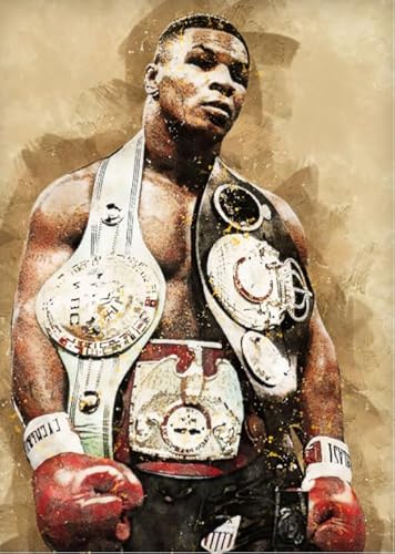 2000 Teile Puzzle Boxer Tysons Poster für Familie Stressabbau Lernspielzeug Gt139Zw 70x100CM von DZOEU