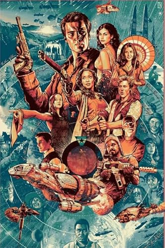 2000 Teile Puzzle Fireflys Filmplakat Für Spaßiges Puzzle Für Erwachsene Spielzeug Familie Stressabbau Spiele Qw631Zp 70x100CM von DZOEU