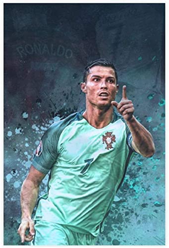 2000 Teile Puzzle Fußballspieler Cristiano Ronaldo HD (3) Kinder Erwachsene Lernspielzeug Spiel Puzzle 100x70CM von DZOEU