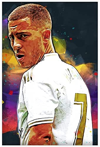 2000 Teile Puzzle Fußballspieler Eden Hazard Sport Kinder Erwachsene Lernspielzeug Spiel Puzzles 100x70CM von DZOEU
