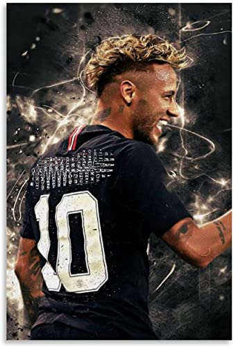 2000 Teile Puzzle Fußballstar Neymar Poster Kinder Erwachsene Lernspielzeug Spiel Puzzles 100x70CM von DZOEU