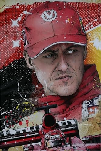 2000 Teile Racers Racing F1 Kunst Poster Puzzle Spaß Spiel Spielzeug Lernspiel für Erwachsene Gt120Zw 70x100CM von DZOEU
