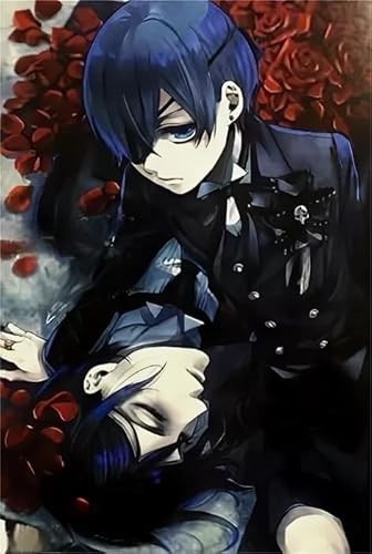 2000-teiliges Japanisches Anime-Poster „Black Brina Palencia“ für Erwachsene, Familien, Lernspielzeug, Xq539Zy, 70 x 100 cm 2000-teiliges Japanisches Anime-Poster „Black Brina Palencia“ für Erwachsene, Familien, Lernspielzeug, Xq539Zy, 70 x 100 cm von DZOEU