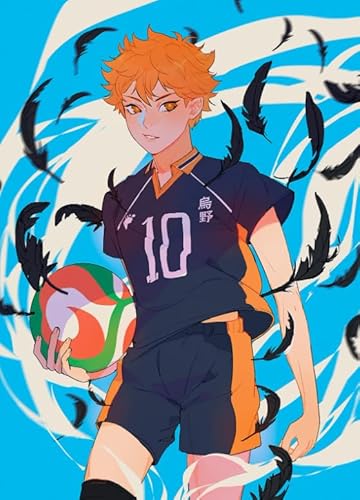 2000-teiliges Puzzle, Japanisches Anime-Spielzeug „Haikyuu!“, Poster für Stressabbau in der Familie, Lernspielzeug, Qw573Zp, 70 x 100 cm von DZOEU