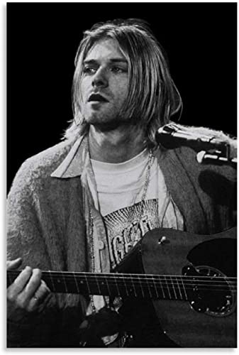 2000-teiliges Puzzle Kurt Cobain.webp Poster Gemälde Leinwand Kinder Erwachsene Lernspielzeug Spiel Puzzles 100x70CM von DZOEU