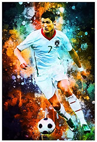 2000-teiliges Puzzle für Fußballspieler Cristiano Ronaldo, Sport, Puzzle für Erwachsene und Kinder, Lernspielzeug, 100 x 70 cm 2000-teiliges Puzzle für Fußballspieler Cristiano Ronaldo, Sport, Puzzle für Erwachsene und Kinder, Lernspielzeug, 100 x 70 cm von DZOEU