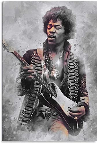 2000-teiliges Puzzle für JimiX Singer HendrixS Gitarrenposter Gemälde Erwachsene Kinder Puzzle Lernspielzeug Spiel 100x70CM von DZOEU