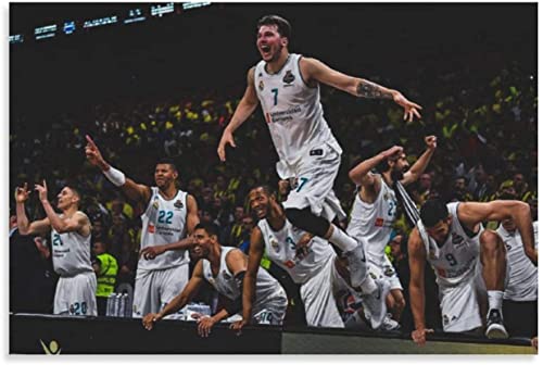 2000-teiliges Puzzle für Sportposter, Basketballspieler Luka Doncic, Puzzle für Erwachsene und Kinder, Lernspielzeug, 100 x 70 cm von DZOEU