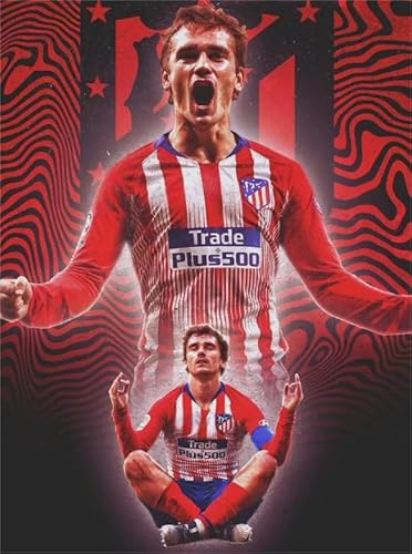 Puzzle 1000 Teile, französischer Fußballspieler A. Griezmann, Poster, Dekompressionsspiel für Spielzeug für Erwachsene, Gt625Zw, 70 x 50 cm von DZOEU