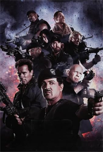 Puzzle 1000 Teile Actionfilm Klassisches Filmplakat Dekompressionsspiel Für Erwachsene Spielzeug Xq484Zy 52x38CM von DZOEU