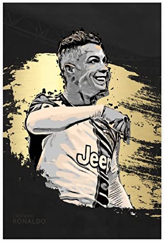 Puzzle 1000 Teile Erwachsene Kinder Fußballer Cristiano Ronaldo Sport (24) Puzzles Lernspiel Kinder 70x50CM von DZOEU