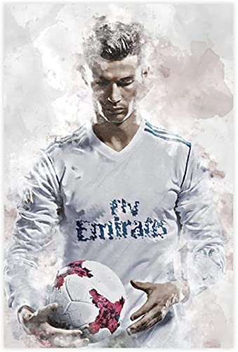 Puzzle 1000 Teile Erwachsene Kinder Fußballer Cristiano Ronaldo Sport (25) Lernpuzzle Spiel Kinder 70x50CM von DZOEU