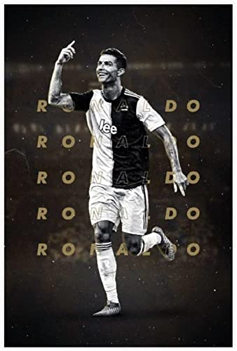 Puzzle 1000 Teile Erwachsene Kinder Fußballspieler Cristiano Ronaldo HD (12) Lernpuzzle Spiel Kinder 70x50CM von DZOEU