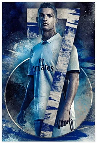 Puzzle 1000 Teile Erwachsene Kinder Fußballspieler Cristiano Ronaldo HD (5) Puzzles Lernspiel Kinder 52x38CM von DZOEU