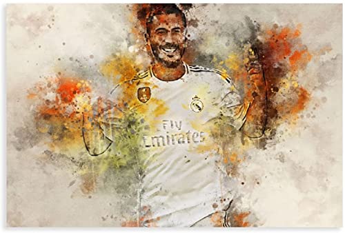 Puzzle 1000 Teile Erwachsene Kinder Internationaler Fußballspieler Eden Hazard (12) Lernpuzzle Kinderspiel 70x50CM von DZOEU