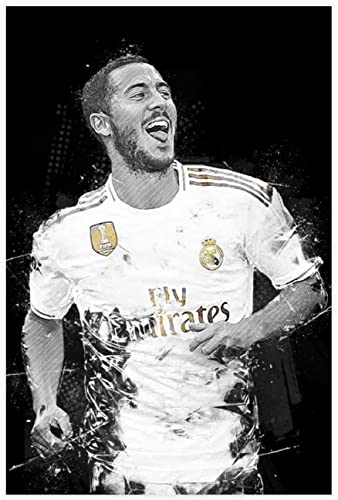 Puzzle 1000 Teile Erwachsene KinderEuropäische FußballligaEden Hazard Footballpuzzles Lernspiel Kinder 52x38CM von DZOEU