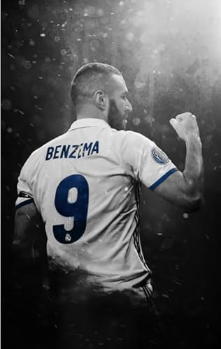 Puzzle 1000 Teile Fußballspieler K.Benzemas Poster Dekompressionsspiel Für Erwachsene Spielzeug Qw49Zp 52x38CM von DZOEU