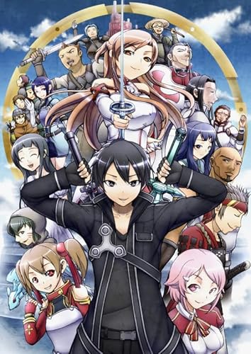 Puzzle 1000 Teile Japanische Anime Kirigaya Kazuto Poster Für Erwachsene Familiendekompressionsspielzeug Qz644Yk 52x38CM Puzzle 1000 Teile Japanische Anime Kirigaya Kazuto Poster Für Erwachsene Familiendekompressionsspielzeug Qz644Yk 52x38CM von DZOEU