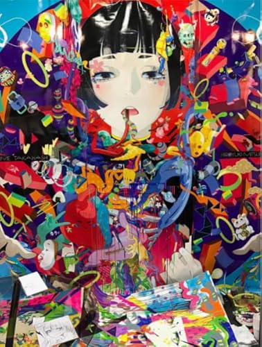 Puzzle 1000 Teile Japanische abstrakte Farbillustrationen Poster Holz Für Erwachsene Kinderspiele Lernspielzeug Kx325Zy 70x50CM Puzzle 1000 Teile Japanische abstrakte Farbillustrationen Poster Holz Für Erwachsene Kinderspiele Lernspielzeug Kx325Zy 70x50CM von DZOEU