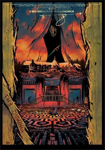 Puzzle 1000 Teile Klassische Horror-Filmplakate von Shinings Buntes Geschicklichkeitsspiel für die ganze Familie und Erwachsene Xq173Zp 38x26CM von DZOEU