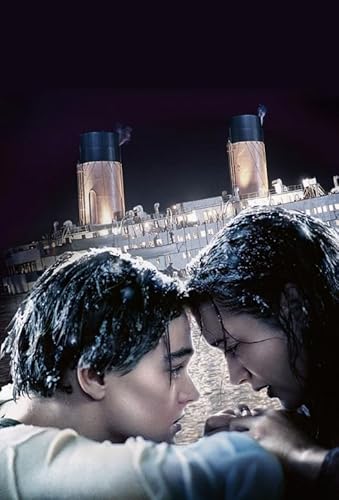 Puzzle 1000 Teile Klassischer Liebesfilm Titanic Poster Für Erwachsene Familiendekompressionsspielzeug Xq229Zy 38x26CM von DZOEU
