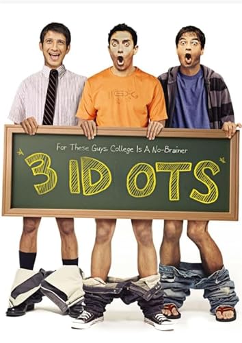 Puzzle 1000 Teile Liebesfilm 3 Idioten Poster Puzzles Lernspielzeug für Erwachsene Xq363Zy 38x26CM von DZOEU