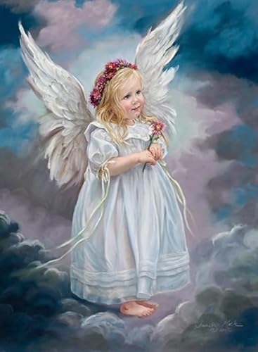Puzzle 1000 Teile Littleangels Poster Puzzle für Erwachsene Lernspiel Familiendekompressionsspielzeug Xq570Zy 52x38CM von DZOEU