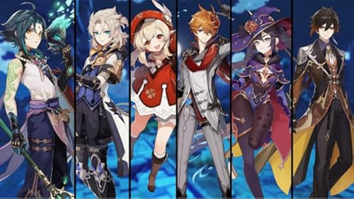 Puzzle 1000 Teile Spiel Genshins Barbatos Poster Puzzle Für Erwachsene Familiendekompressionsspiele Qw495Zp 70x50CM Puzzle 1000 Teile Spiel Genshins Barbatos Poster Puzzle Für Erwachsene Familiendekompressionsspiele Qw495Zp 70x50CM von DZOEU
