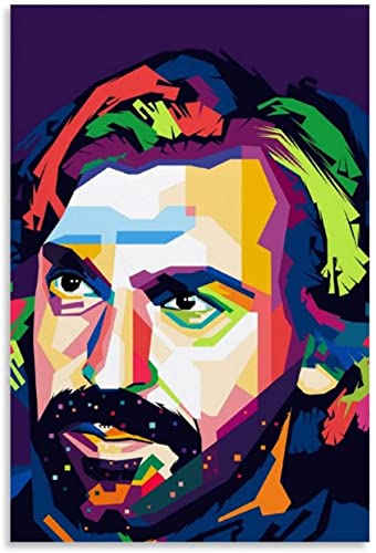 Puzzle 1000 Teile für Erwachsene und Kinder, Andrea Pirlo, Poster, Gemälde, Leinwand, Lernpuzzle, Spiel für Kinder, 70 x 50 cm von DZOEU