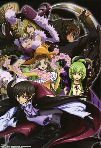 Puzzle 1000 japanische Anime-Lelouch-Poster für Erwachsene, Lernspielzeug, Puzzles Qz680Yk, 70 x 50 cm Puzzle 1000 japanische Anime-Lelouch-Poster für Erwachsene, Lernspielzeug, Puzzles Qz680Yk, 70 x 50 cm von DZOEU