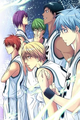Puzzle 2000 Teile Basketball Animes Kurokos Basketball-Poster Buntes Geschicklichkeitsspiel für die ganze Familie Erwachsene Xq84Zp 70x100CM von DZOEU