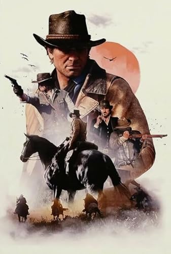 Puzzle 2000 Teile Clint.E Eastwoods Retro-Actionfilmplakat Für Erwachsene Familiendekompressionsspielzeug Xq556Zy 70x100CM von DZOEU
