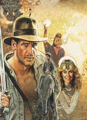 Puzzle 2000 Teile ‌Dr.Henry Retro-Actionfilmplakat Für Erwachsene Familiendekompressionsspielzeug Qw733Zp 70x100CM von DZOEU