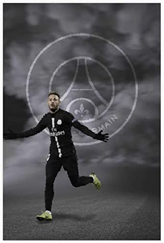 Puzzle 2000 Teile Erwachsene Kinder Fußballspieler Neymar Sport Lernpuzzle Spiel Kinder 100x70CM von DZOEU