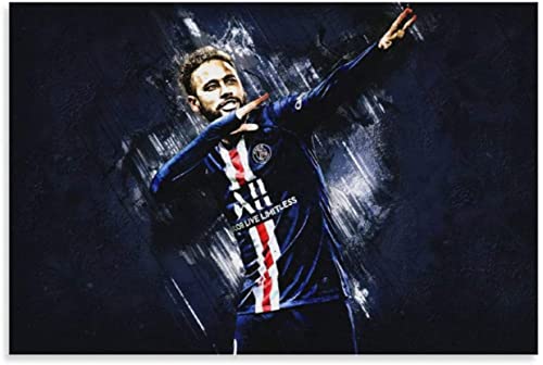 Puzzle 2000 Teile Erwachsene Kinder Fußballspieler Neymar Star Poster Lernpuzzle Spiel Kinder 100x70CM von DZOEU