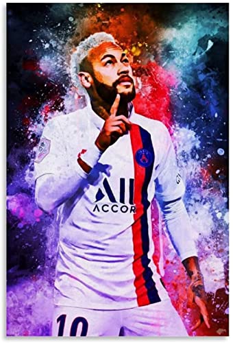 Puzzle 2000 Teile Erwachsene Kinder Fußballspieler Neymar.JR Shop Posterpuzzles Lernspiel Kinder 100x70CM von DZOEU