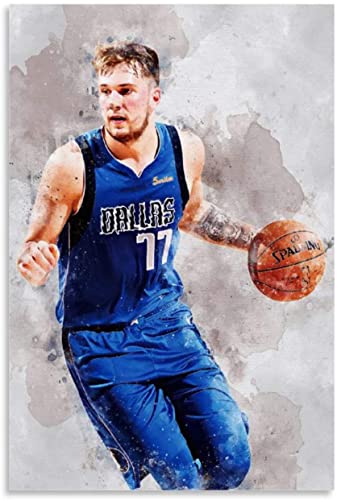 Puzzle 2000 Teile Erwachsene KinderSportposter Basketballspieler Luka DoncicPuzzles Lernspiel Kinder 100x70CM von DZOEU