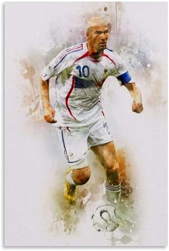Puzzle 2000 Teile Erwachsene KinderZinedine Zidane Poster Dekorative Malerei Leinwandpuzzles Lernspiel Kinder 100x70CM von DZOEU