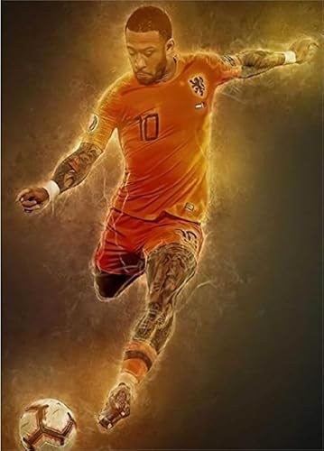 Puzzle 2000 Teile Fußballspieler 10 Poster Puzzles Lernspielzeug für Erwachsene Qw433Zp 70x100CM von DZOEU