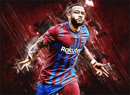 Puzzle 2000 Teile Fußballspieler 10 Poster Puzzles Lernspielzeug für Erwachsene Qw435Zp 70x100CM von DZOEU