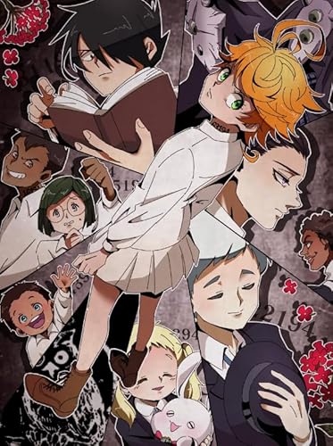 Puzzle 2000 Teile Japanische Animes Neverlands Poster Dekompressionsspiel Für Spielzeug Für Erwachsene Qw230Zp 70x100CM von DZOEU