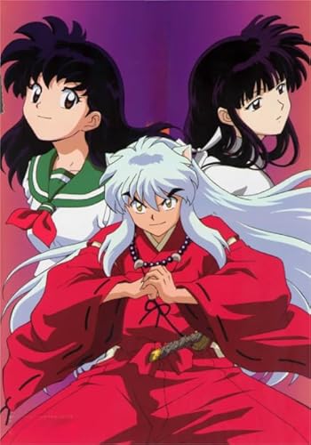Puzzle 2000 Teile Japanisches Anime-Inuyasha-Poster für Erwachsene, Familienspiele, Lernspielzeug, Xq607Zy, 70 x 100 cm von DZOEU