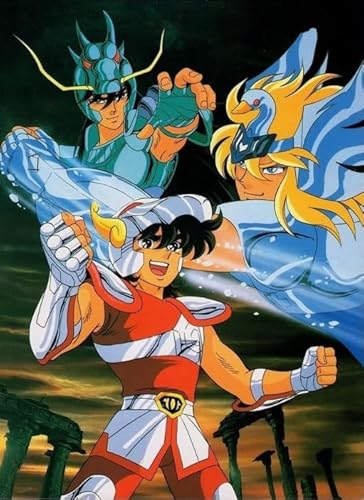 Puzzle 2000 Teile Japanisches Anime-Seiyas-Poster für Dekompressionsspielzeug für Erwachsene und Familien Gt197Zw 70x100CM von DZOEU