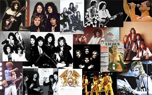 Puzzle 2000 Teile Queens.Band Art Poster Puzzle für Erwachsene und Familien, Dekompressionsspiele, Xq465Zy, 70 x 100 cm von DZOEU