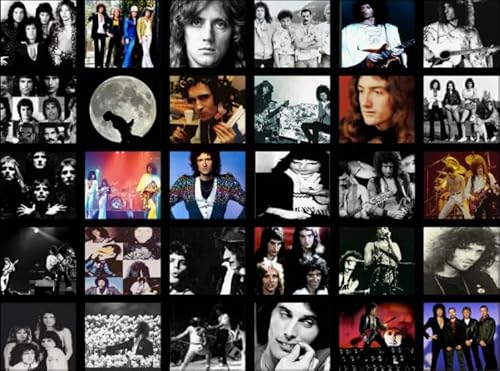 Puzzle 2000 Teile Queens.Band Art Poster Puzzle für Erwachsene und Familien, Dekompressionsspiele, Xq467Zy, 70 x 100 cm von DZOEU