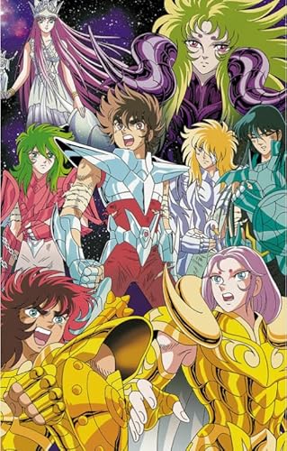 Puzzle 2000 japanische Anime-Seiyas-Poster für Erwachsene, Lernspielzeug, Puzzles Qw509Zp, 70 x 100 cm von DZOEU